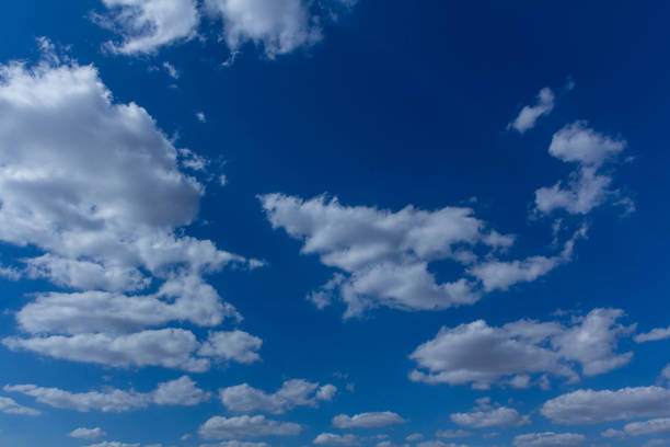 istock The blue sky and white clouds indicate pure and freshing 1147076974