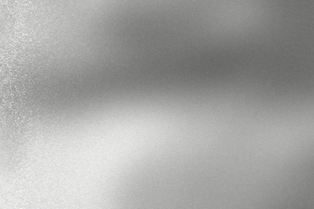 istock Scratches on silver metal sheet, abstract texture background 1147077035
