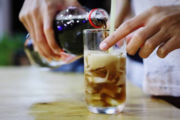 istock Drink sweet and cold water with hot air 1147079997