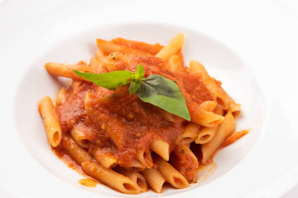 istock Penne pasta in tomato sauce 1147083330