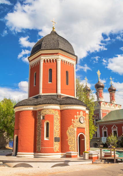 istock Vysokopetrovsky monastery in Moscow 1147085072