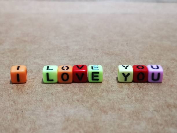 istock I love you with blocks toy message with vintage background. 1147092810