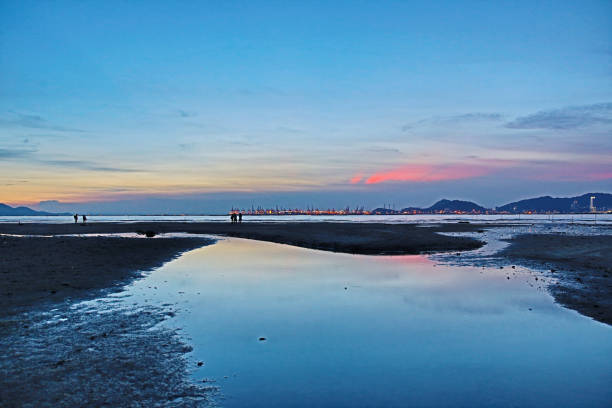 istock a Sunset beach at Ha Pak Nai 1147094846