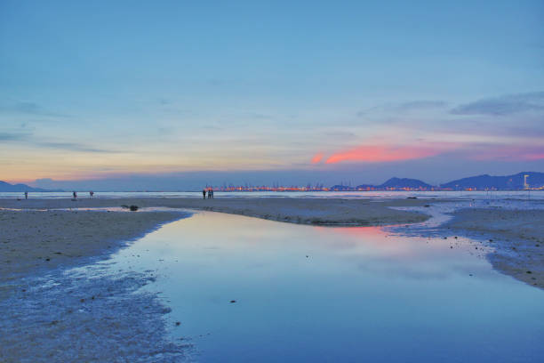 istock a Sunset beach at Ha Pak Nai 1147094869