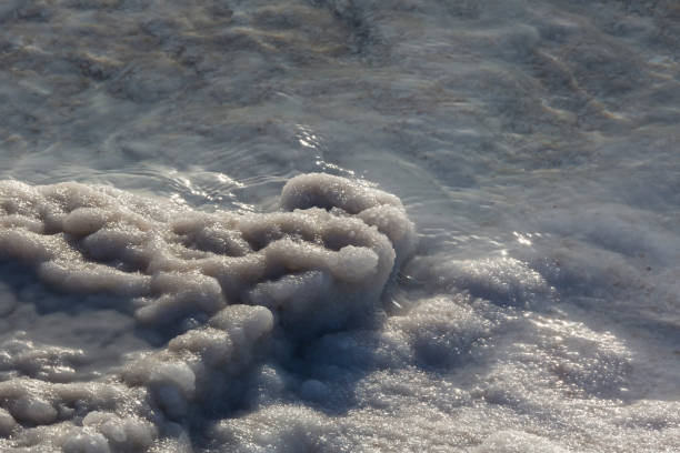 istock Dead Sea salt deposits stones 1147098334