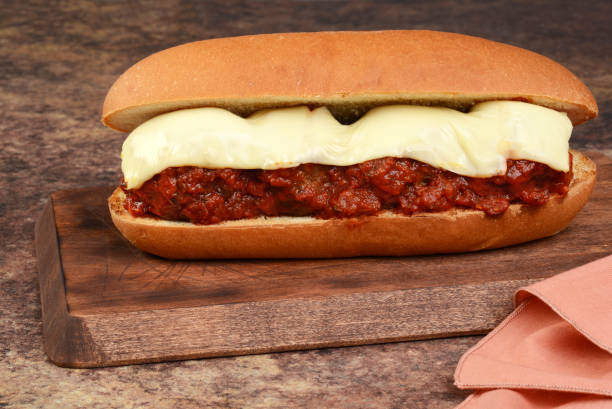 istock closeup meatball sub sandwich with cheese 1147103862