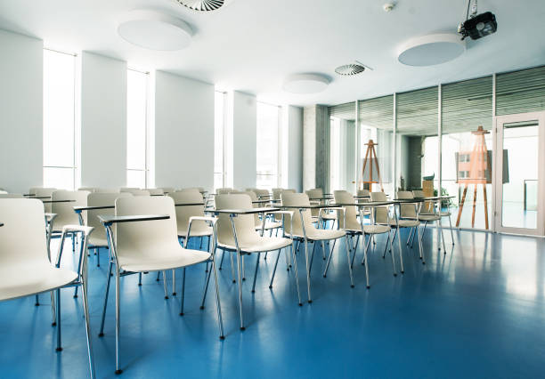 istock An interior of a modern spacious study room in a library or office. 1147105418