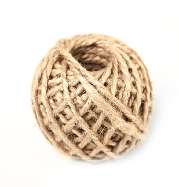 istock Hank of rope isolated on a white background 1147105546