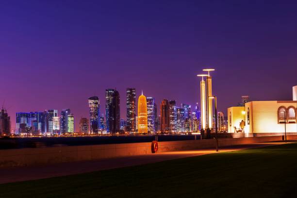 istock Sky line of Doha,Qatar(2) 1147109765