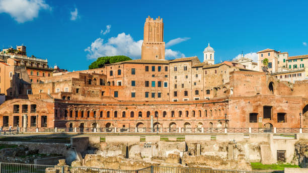 istock Trajan's Forum with ancient Market, Rome, Italy 1147111247