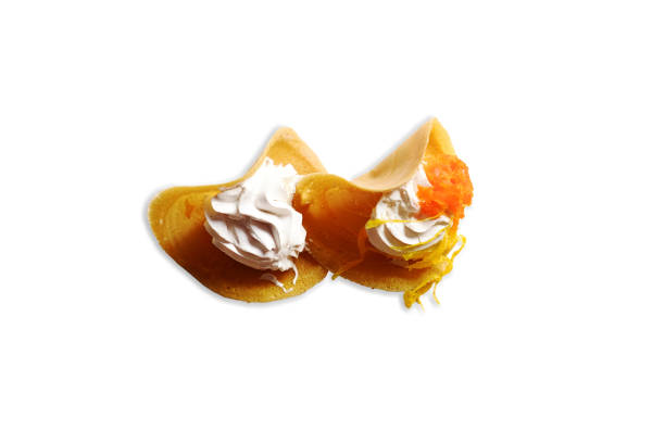 istock Thai Crispy Pancake (Kanom Buang) isolated on white background 1147111844