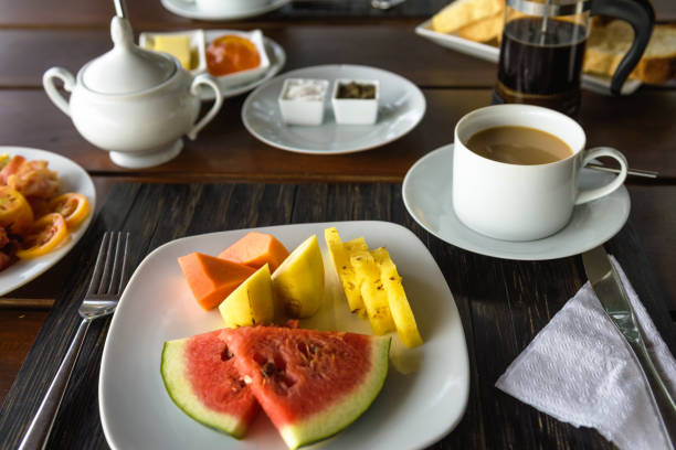 istock Breakfast on the beach in Sri Lanka 1147114698