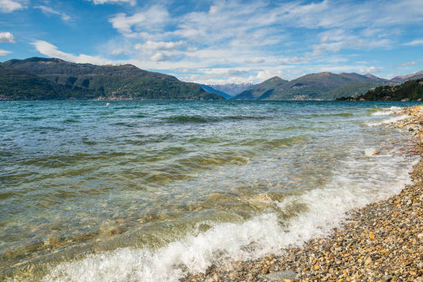 istock Shore at the lake Lago Maggiore 1147122246