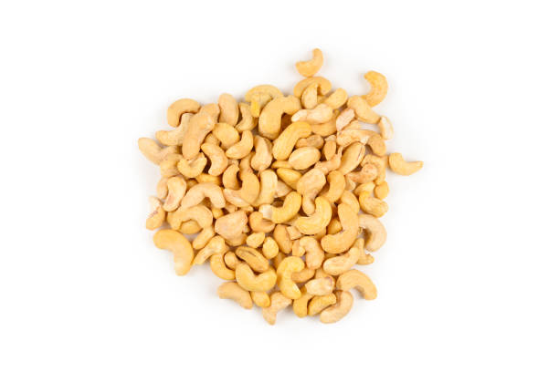 istock Cashew isolated on white background 1147125386
