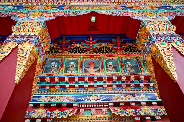istock Shechen Monastery entrance, Tibetan Buddhism, Kathmandu, Nepal 1147132238