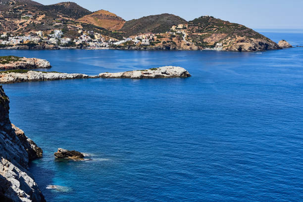 istock Summer landscape - sea, cliff and blue sky 1147133920