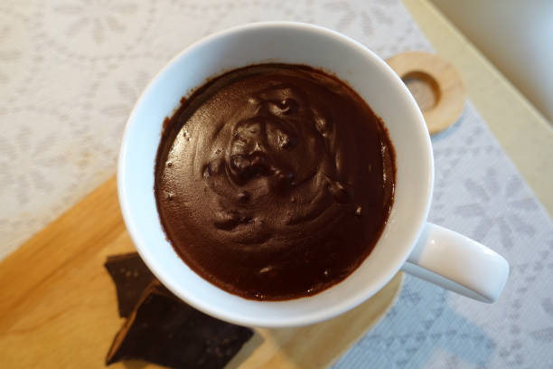 istock A cup of delicious hot chocolate. View from above 1147134563