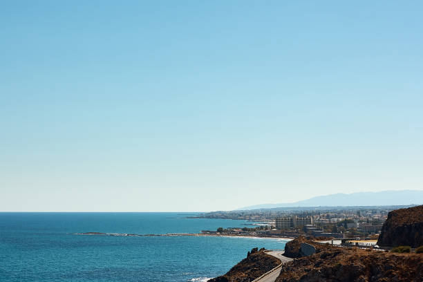 istock Summer landscape - sea, cliff and blue sky 1147135343
