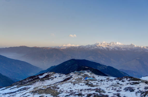 istock Snow mountains peak in Nepal Himalaya 1147137593