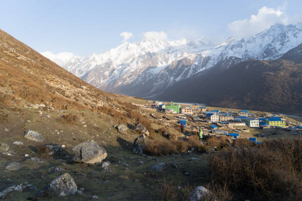 istock Nepal village in mountains 1147139557
