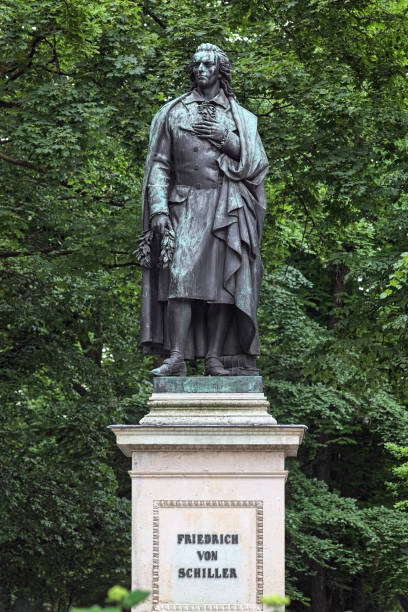istock Schiller monument on Maximiliansplatz square of Munich, Germany 1147141053