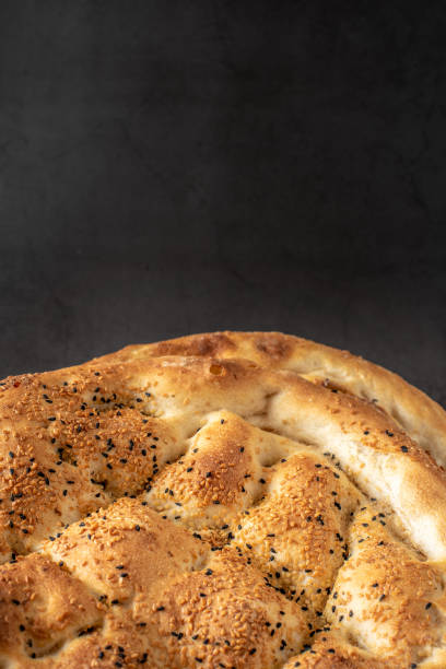 istock Ramadan Pita (Ramazan Pidesi) Traditional Turkish bread for holy month Ramadan 1147141883