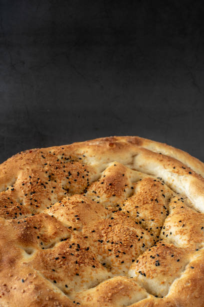 istock Ramadan Pita (Ramazan Pidesi) Traditional Turkish bread for holy month Ramadan 1147142280
