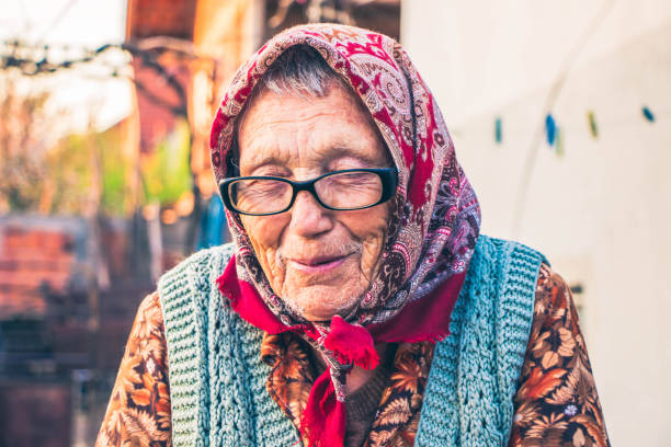 90 years old woman