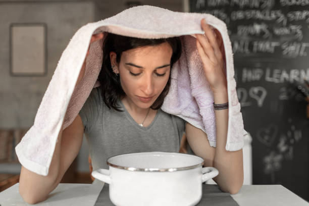 istock Young Woman Sick At Home 1147152502