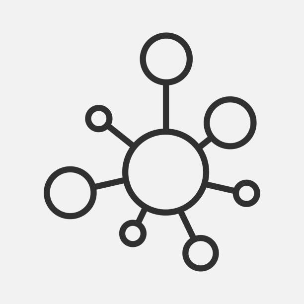 illustrations, cliparts, dessins animés et icônes de icône de connexion isolée sur fond blanc. illustration vectorielle. - enjoliveur