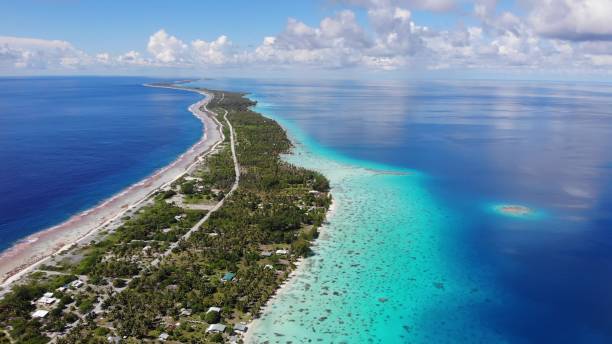 istock Fakarava Atoll in Tuamotu's archipelagos , French Polynesia 1147160618