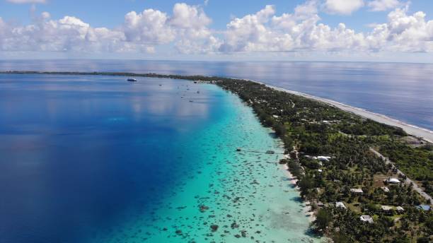 istock Fakarava Atoll in Tuamotu's archipelagos , French Polynesia 1147160626