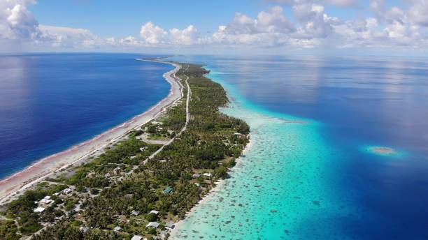 istock Fakarava Atoll in Tuamotu's archipelagos , French Polynesia 1147160631
