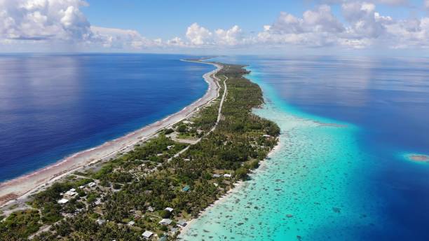 istock Fakarava Atoll in Tuamotu's archipelagos , French Polynesia 1147160656