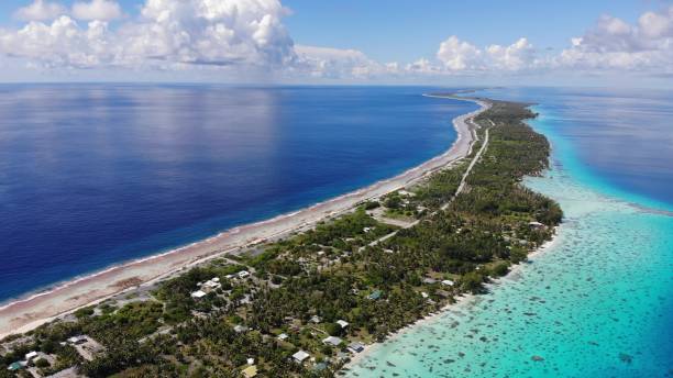istock Fakarava Atoll in Tuamotu's archipelagos , French Polynesia 1147160676