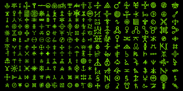 Equal Code Sign Computer Science Alternative Of Digital Green Matrix And Computer Code Symbols Quantum ...
