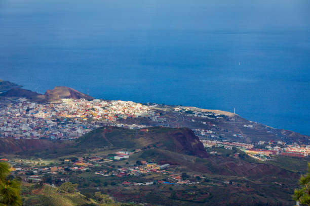 istock View from the mountains to Tabaiba, Tenerife 1147170948