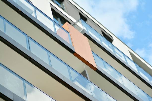istock Facade of a modern apartment building 1147172282