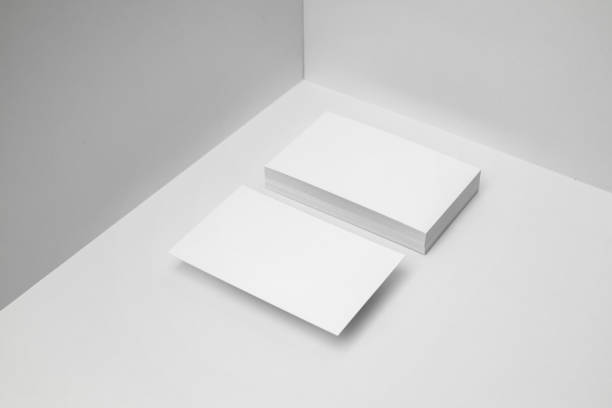 istock perspective view of business card on white space 1147172646