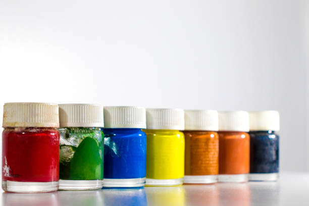 istock Paint Jars in Different Colors 1147177081