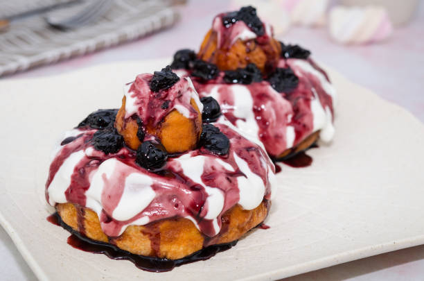 Papanasi - a traditional romanian dessert