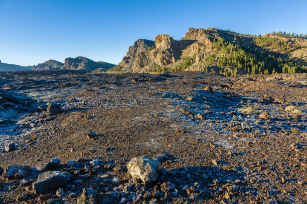 istock High volcanic mountain range of Tenerife island 1147194639