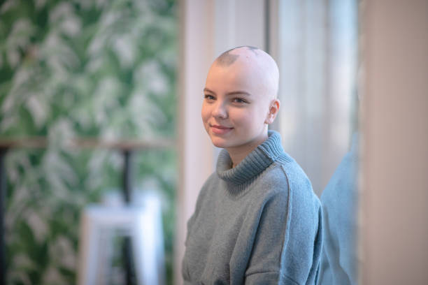 istock Woman with cancer 1147196402