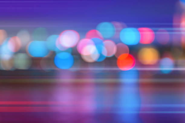 istock Abstract colorful circular bokeh background, abstract background 1147220108