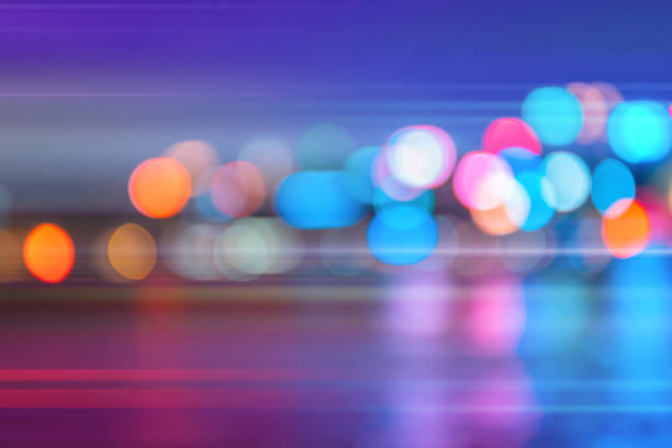 istock Abstract colorful circular bokeh background, abstract background 1147220115