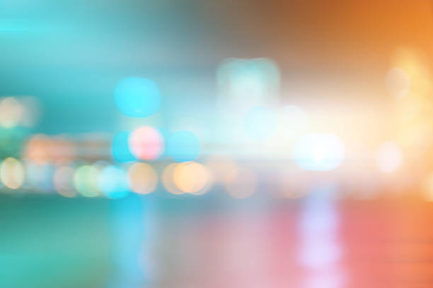 istock Abstract colorful circular bokeh background, abstract background 1147220135
