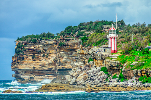 Lighthouse along Sydney coastline