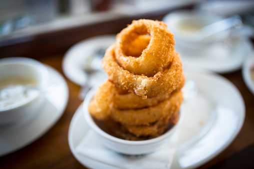 Onion Ring, Onion, Spiral, Side Dish, Vegetable