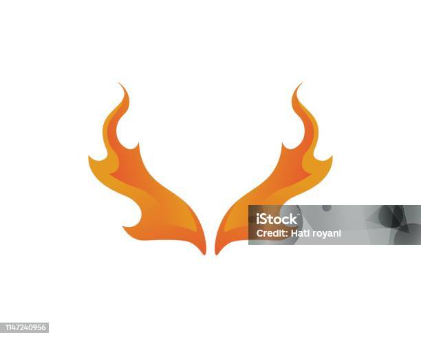 Flame - ilustração do conceito de logotipo vetorial. Sinal de fogo vermelho.  Modelo de logotipo do vetor. Elemento de projeto . imagem vetorial de  serkorkin© 90586914