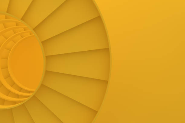 istock Circle Stairs, Ladder of Success Concept 1147241005